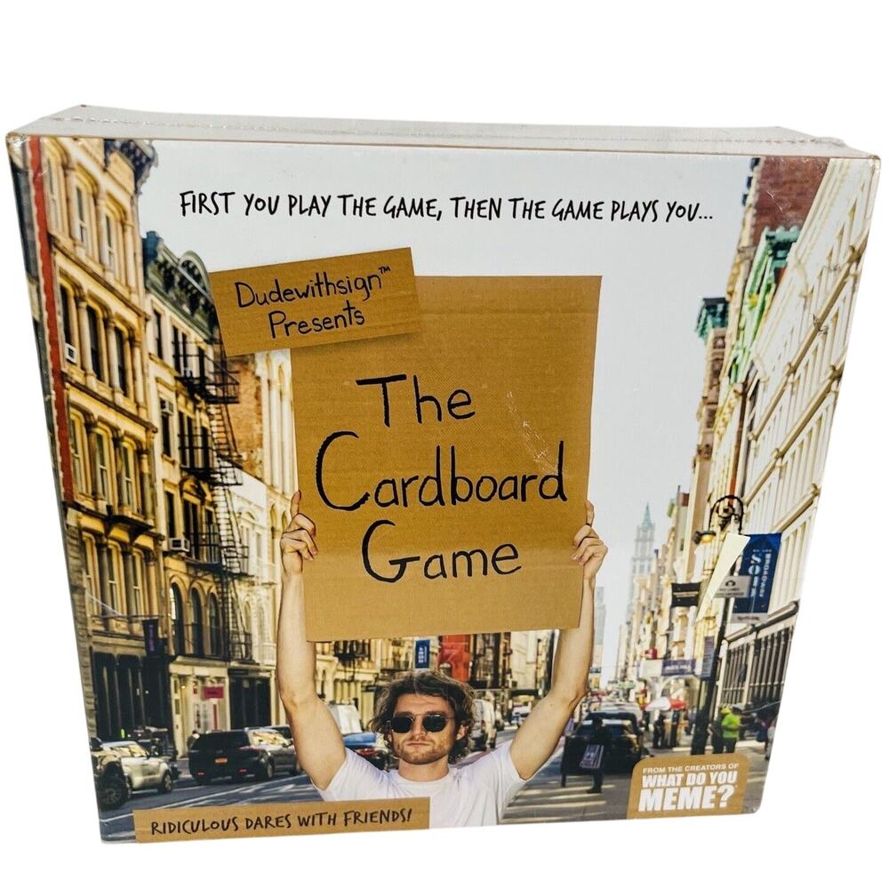 5‎ for $25| Dude With Sign's The Cardboard Game by What Do You Meme? - New16